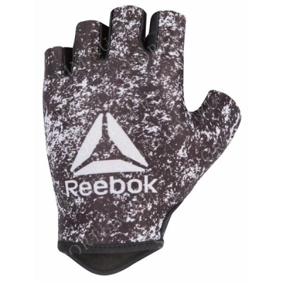 Перчатки для фитнеса Reebok RAGB-13635 бело-черные (размер L)